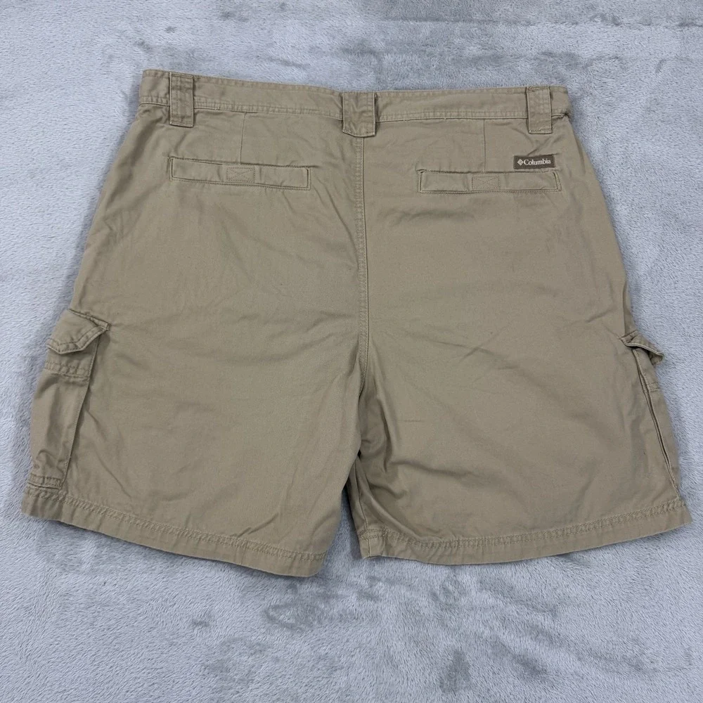 Columbia Sportswear Company Shorts Mens 40 Khaki Utility Hiking Fishing Outdoor